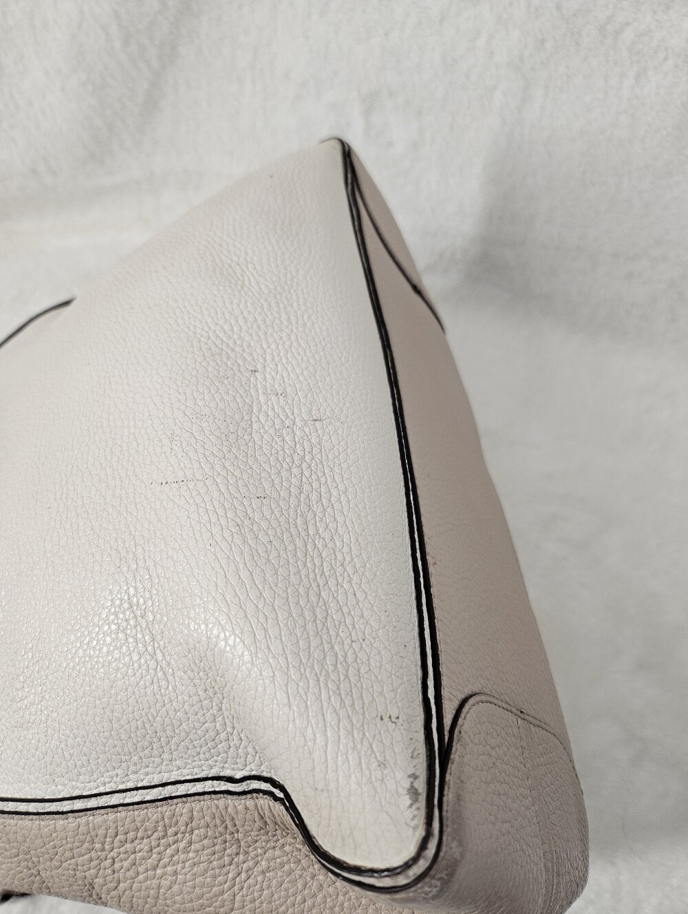 Kate Spade Leila Colorblock Tripe Compartment Pebbled Leather Shoulder Bag - Picture 8 of 13